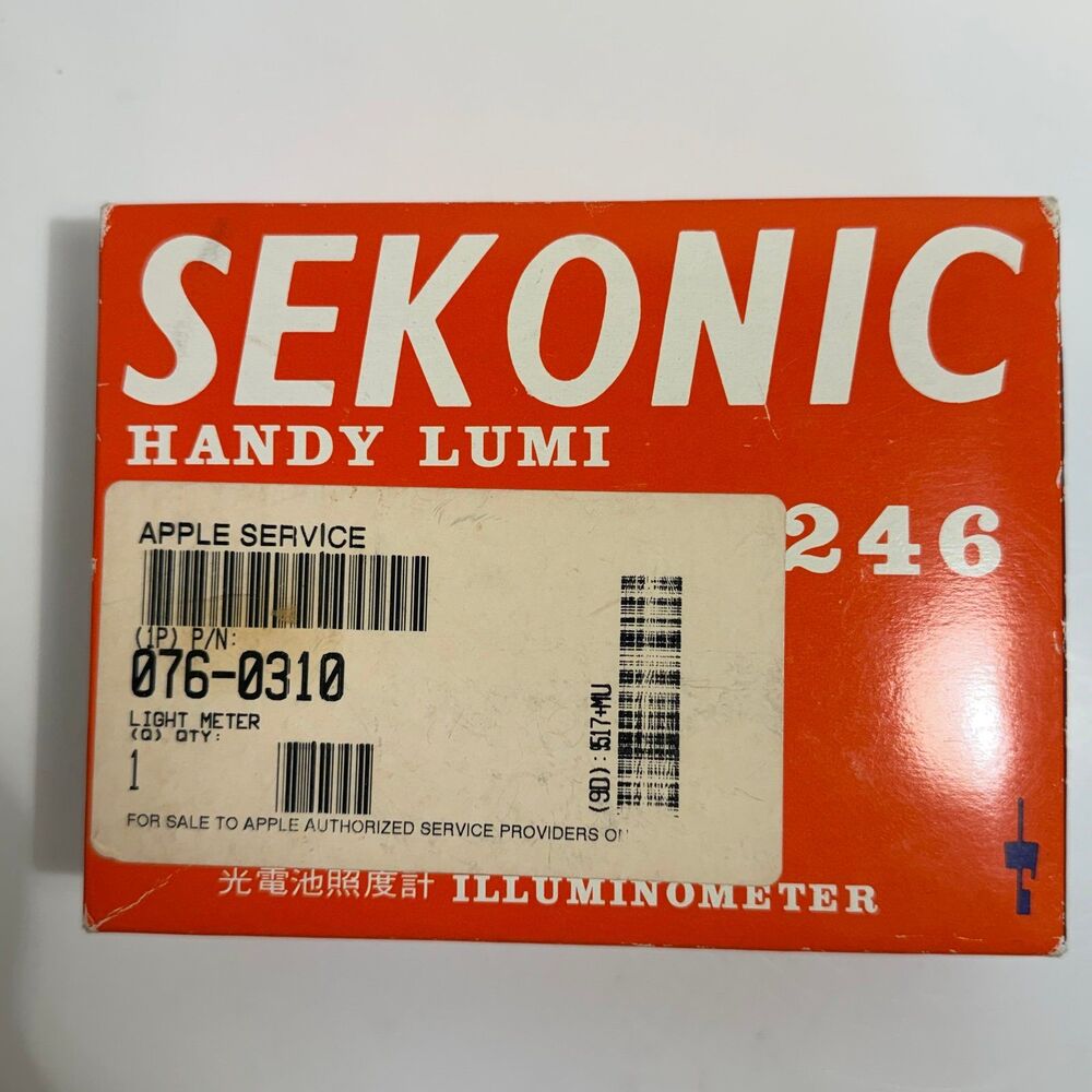 Vintage SEKONIK Handy Lumi 246 Illuminator (Light Meter) NEW